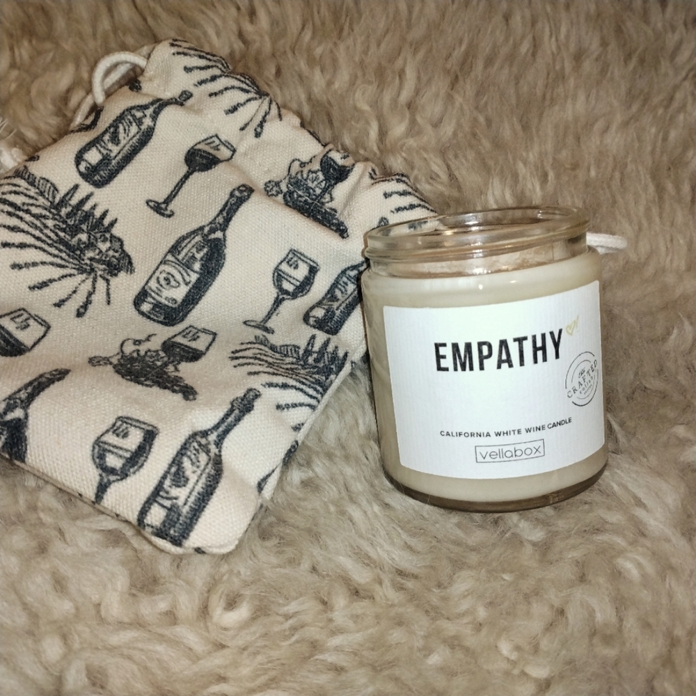 Hand Poured Candle, citrus blossom, grapefruit, Meyer lemon, made to pair w/wine